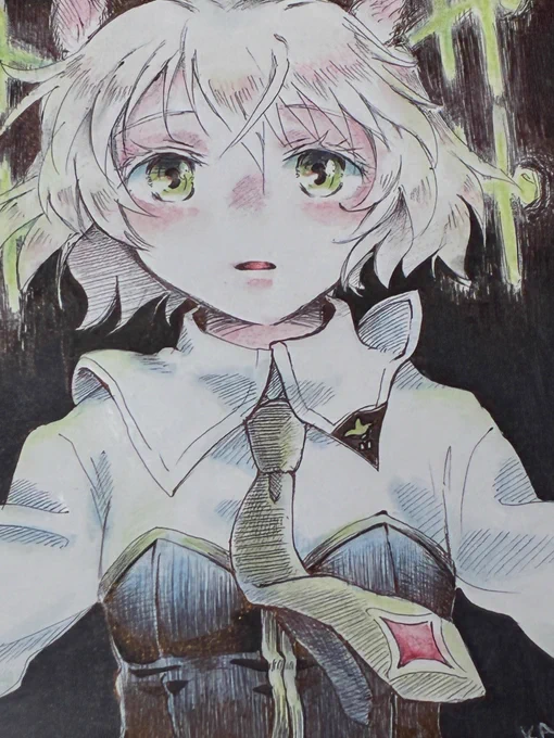 明日の京都みやこめっせ開催の戦場の乙女たちにて頒布予定のミニ色紙の一部。ペリーヌさんまじ天使w
