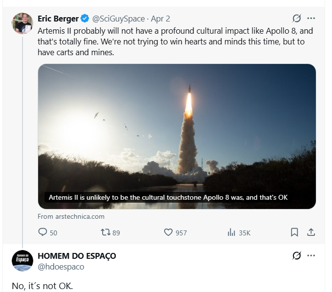 O puxa-saco do Elon Musk mais uma vez falando imbecilidades.