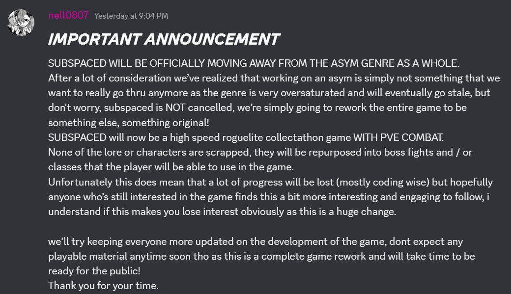 SUBSPACED||INDEV tweet media