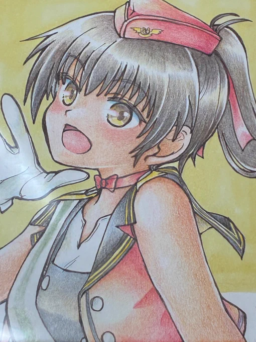 マリアとマナはセットでお嫁に行かせてあげたいw ミニ色紙さん達