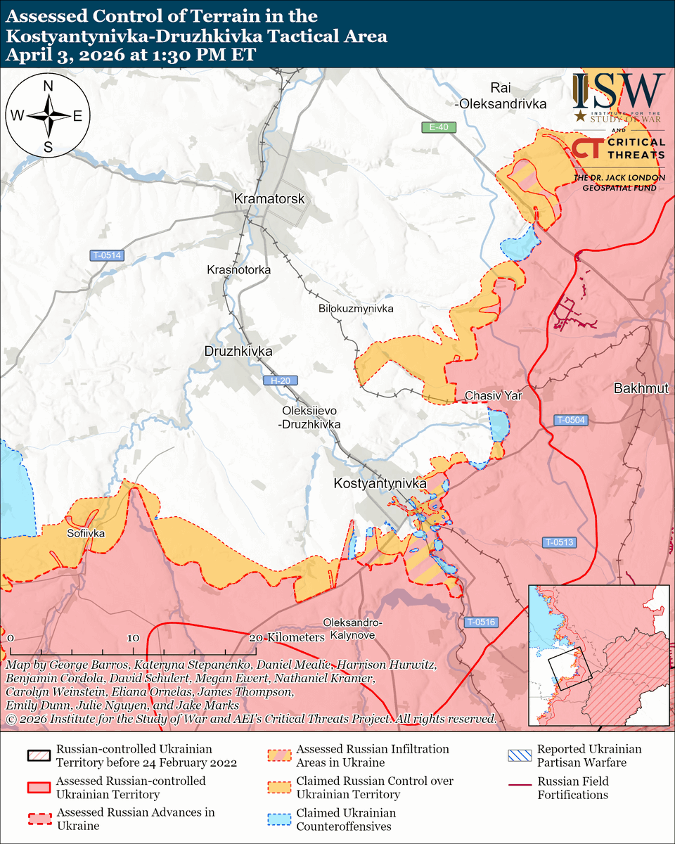 Institute for the Study of War tweet media