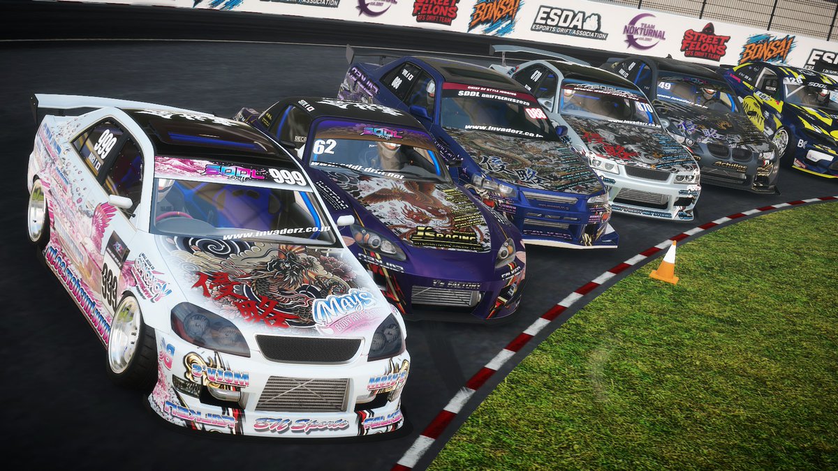 " 侵略 ~SHINRYAKU~ "
From INVADERZ Race Div. /"裏社会 CREW"

Made by me&amp;my wife

#SDDL
#carxdriftracingonline