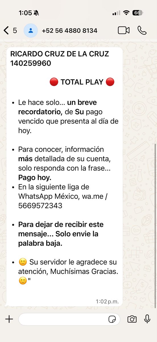 barajas03's tweet photo. Y hasta por whatsapp https://t.co/nXrK5oxqRI