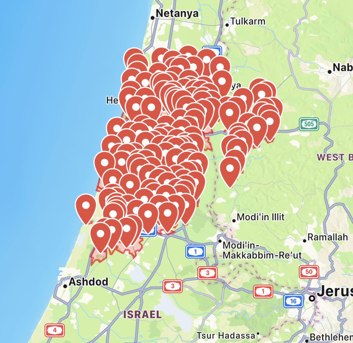 PLEASE PRAY — THE TEL AVIV AREA CAME UNDER IRANIAN MISSILE ATTACK AROUND 2am LOCAL TIME. <a href="/all_israel_news/">All Israel News</a>