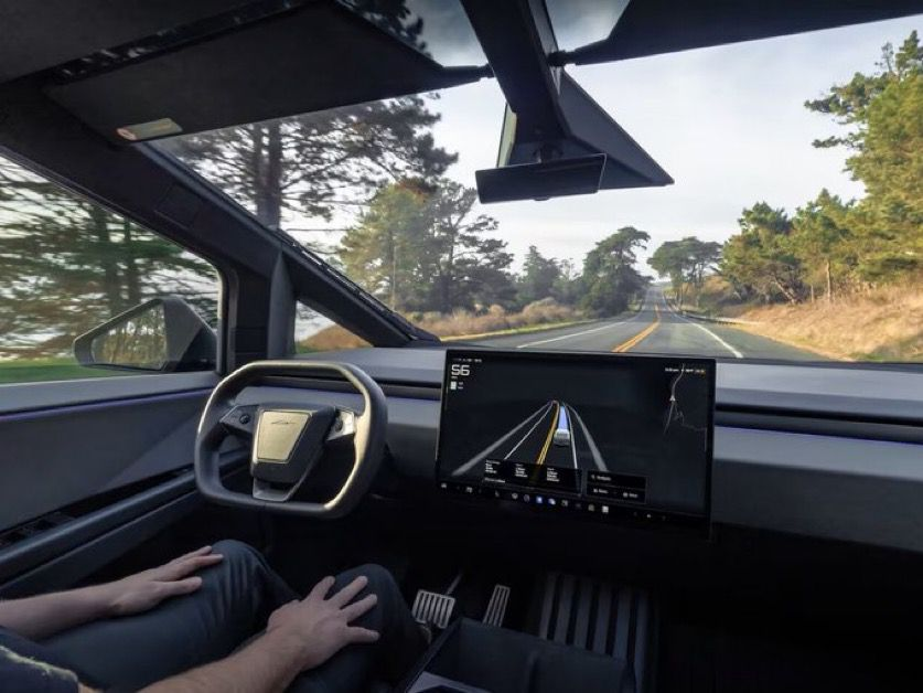 MarioNawfal's tweet photo. 🇺🇸 Tesla’s Cybertruck is packing a 15-speaker system with dual subs and a 48V amp setup, so you get studio-quality sound in a pickup.

Instead of a big-name audio brand, Tesla built its own system using the truck’s body to boost bass and efficiency… Pure engineering flex.

No brand badge, just heavy bass.

Source: @LaceyPresley, @tesla, @elonmusk