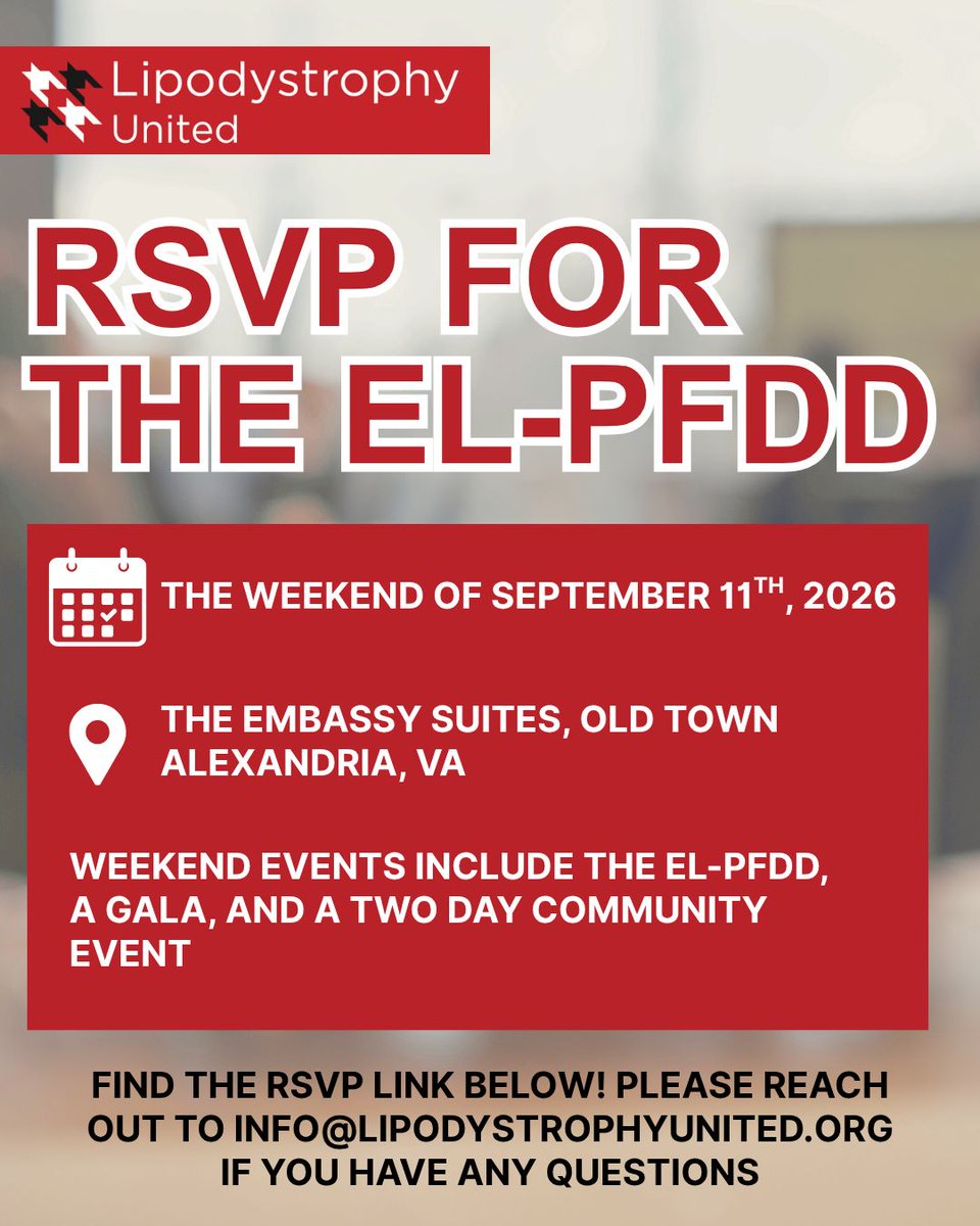 Lipodystrophy United tweet media