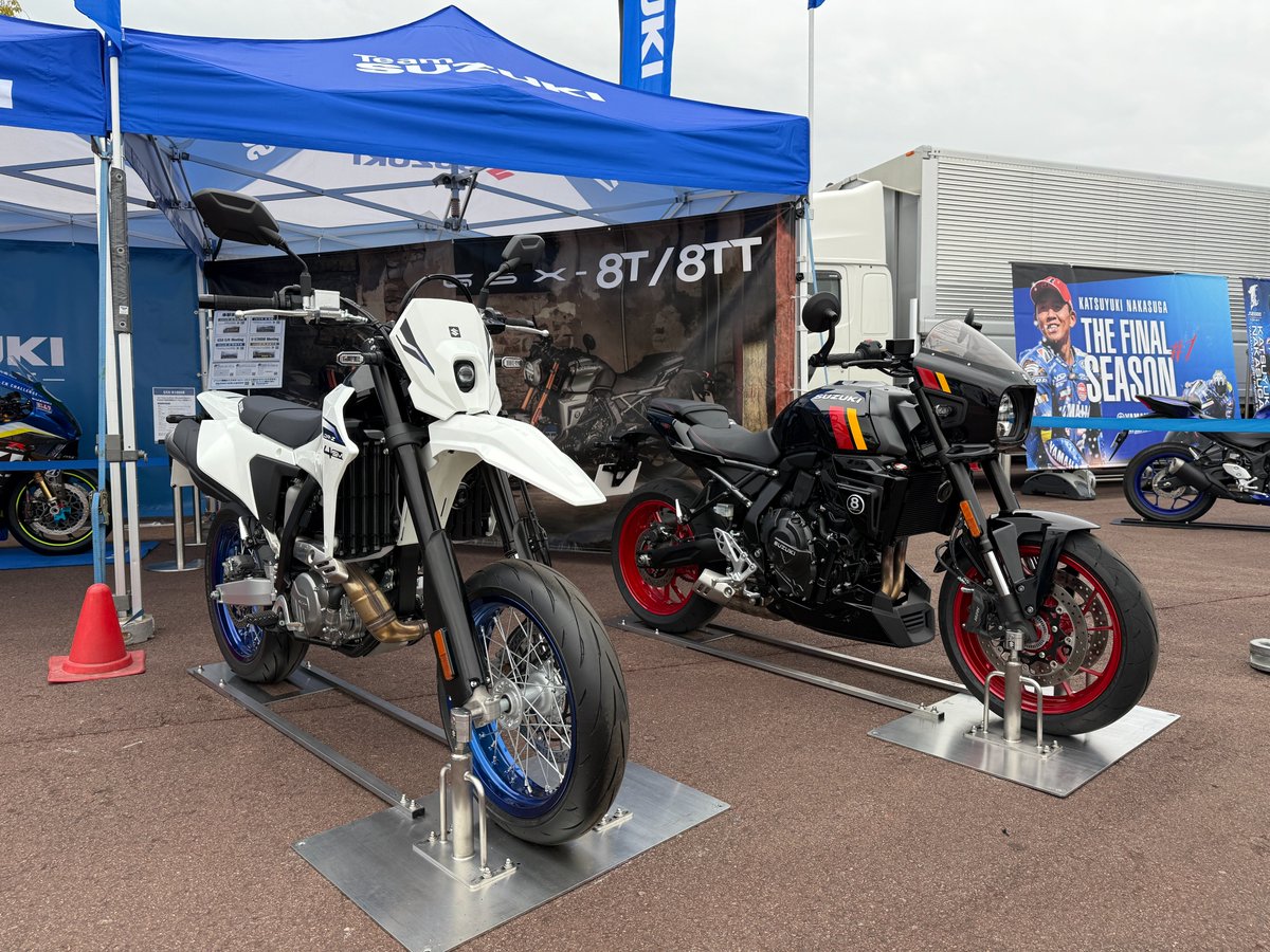 全日本ロードレース選手権 第1戦 もてぎ2&4】 #スズキ PRブースではGSX