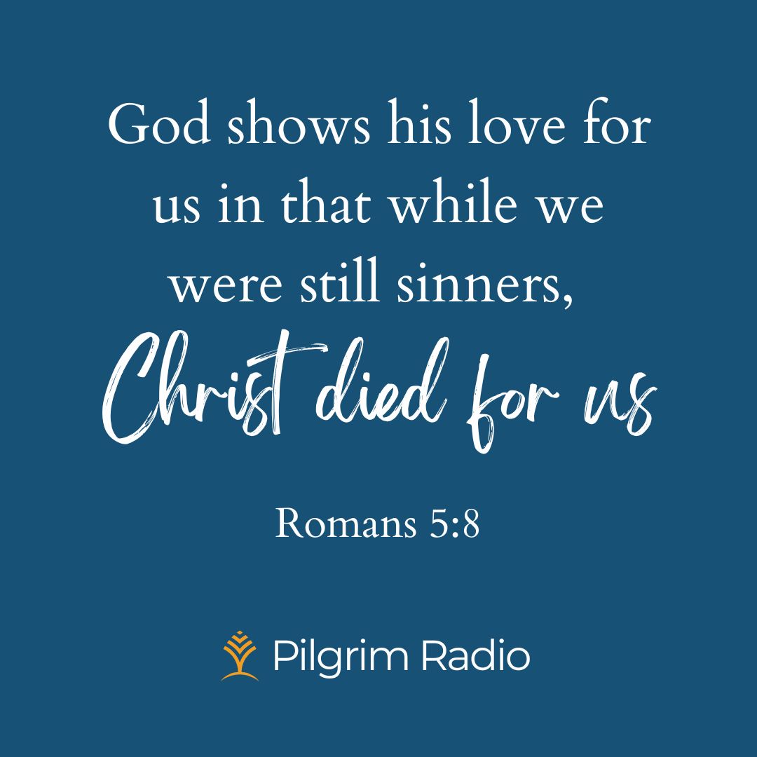 "...while we were still sinners, Christ died for us..."

He took the penalty for sin while we were still sinners because of His great love for us.
#GoodFriday #Christ #Jesus #cross #love