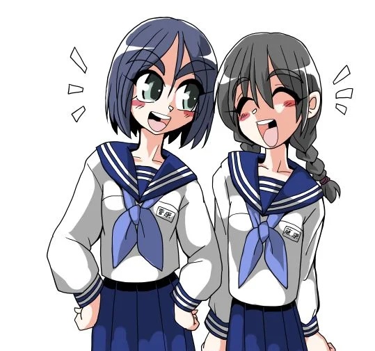 #このタグを見た人は制服美少女を貼って 