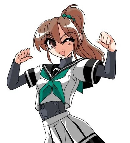 #このタグを見た人は制服美少女を貼って 