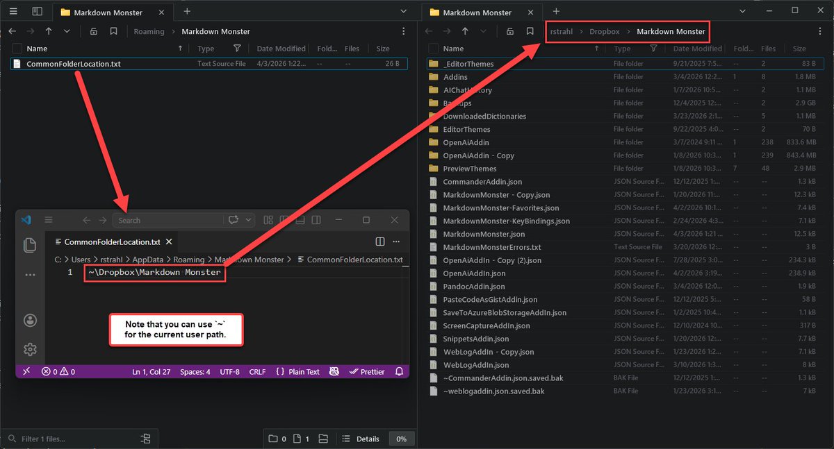 Markdown Monster tweet media