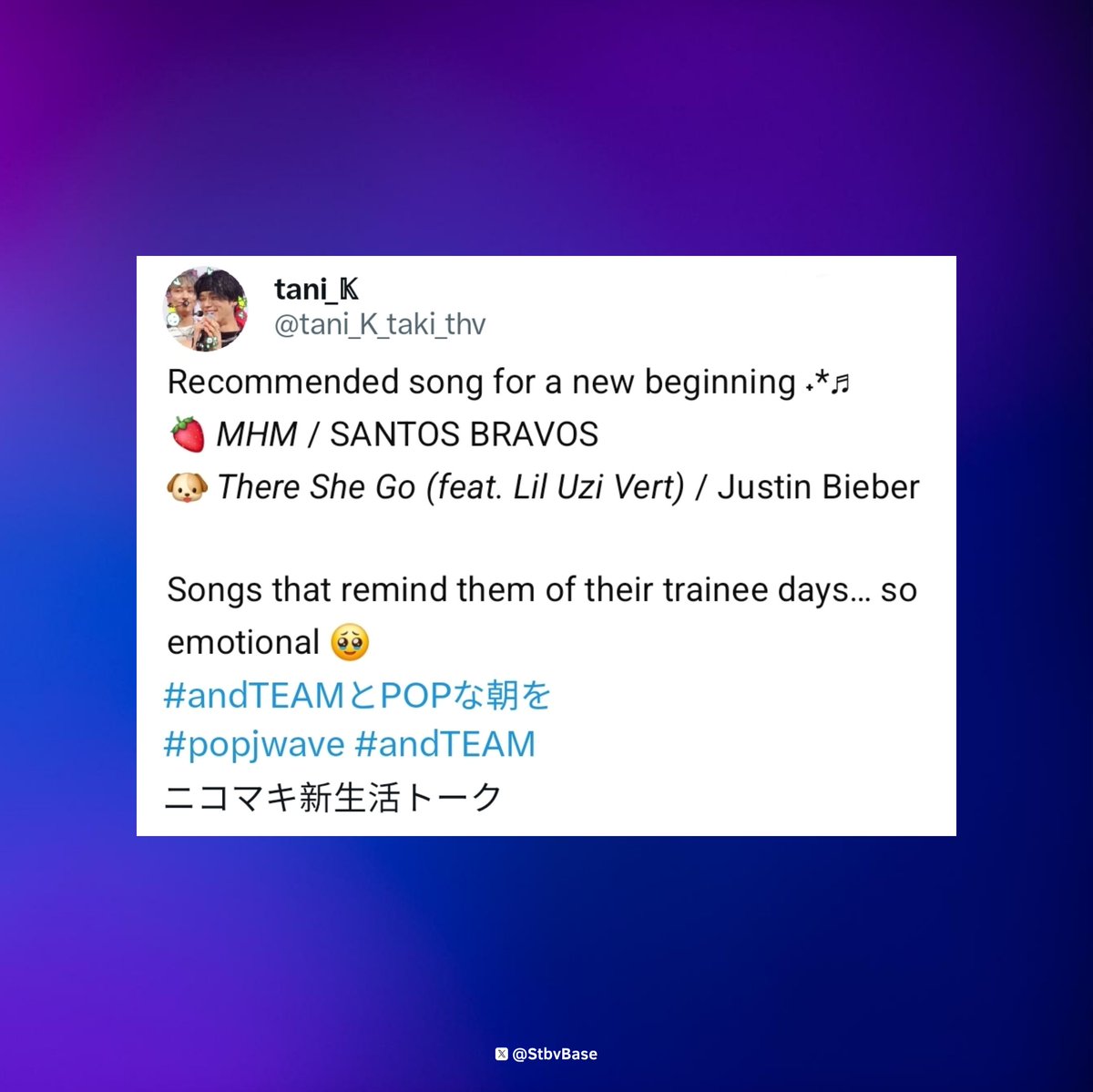 STBV BASE ✶ tweet media