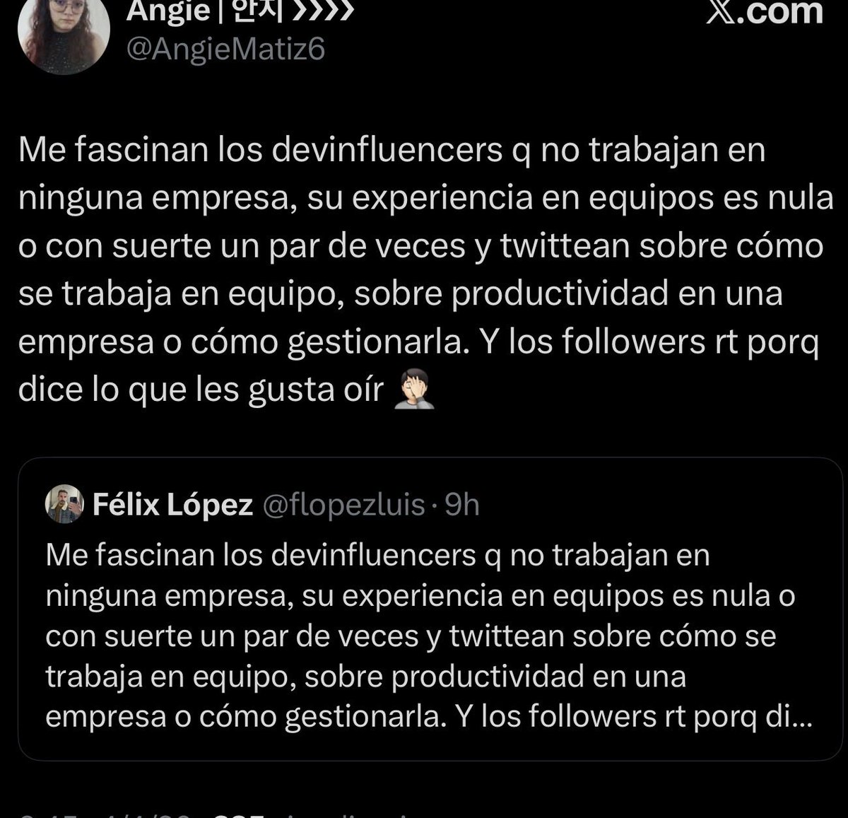 Félix López tweet media