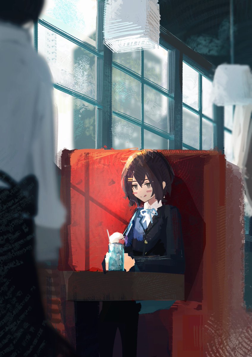 純喫茶
#けいおん #イラスト