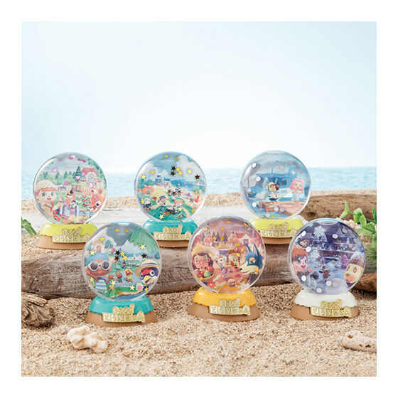 totakekesokuhou's tweet photo. 『あつまれ どうぶつの森』のカプセルウォータードームが再販決定！✨

2026年4月第4週より、ガシャポンで再登場します。

価格は1回400円、ラインナップは春・夏・秋・冬・飛行場・島の生活の全6種🌿

#あつ森 #あつまれどうぶつの森 https://t.co/UbDk4UhwMf
