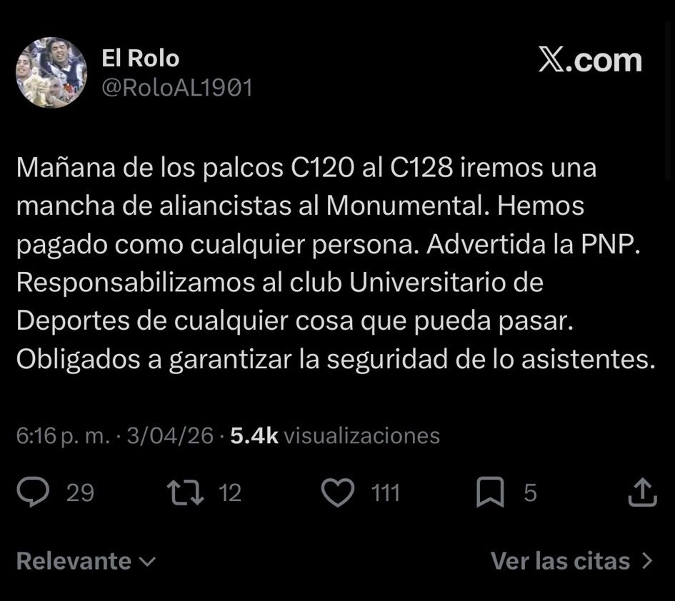 Soy hincha de la Ⓤ tweet media