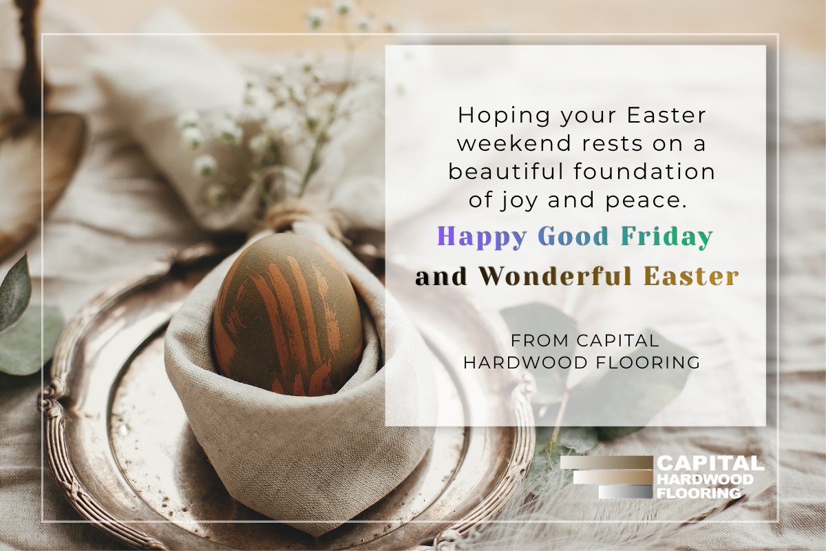 Wishing you a peaceful Good Friday and a joyful Easter weekend 🐣🌸