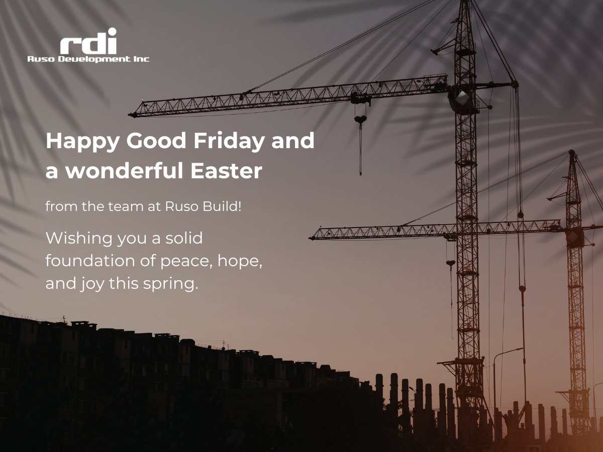 rusodevelopment's tweet photo. Wishing you a peaceful Good Friday and a joyful Easter weekend 🐣🌸 https://t.co/qDcB4L3RYn