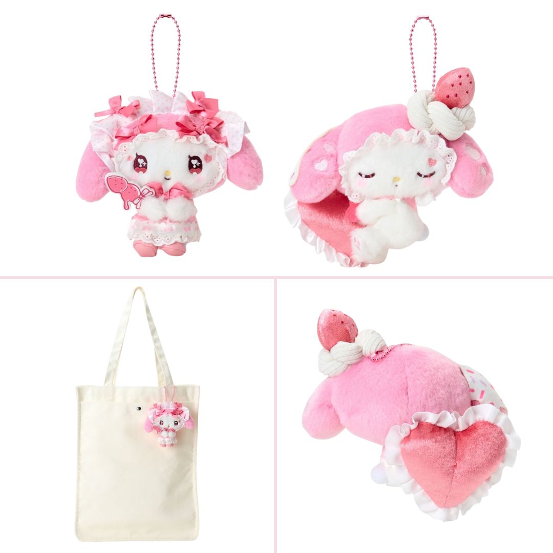 mecchaJP's tweet image. Sanrio DOLLY MIX PETIT - Plush Keychain My Melody Bonnet &amp;amp; Sleeping Ver.🍓✨ Available Now at the link below!
🛑 buff.ly/2yGcz84
#Sanrio #MyMelody