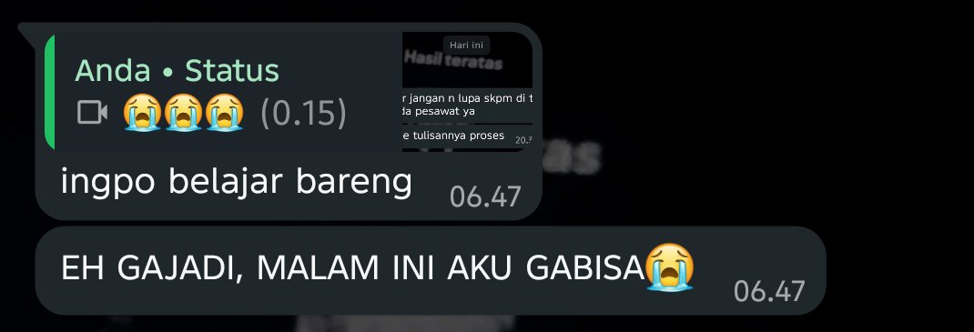 orang rl jauh jauh sana hush tweet media