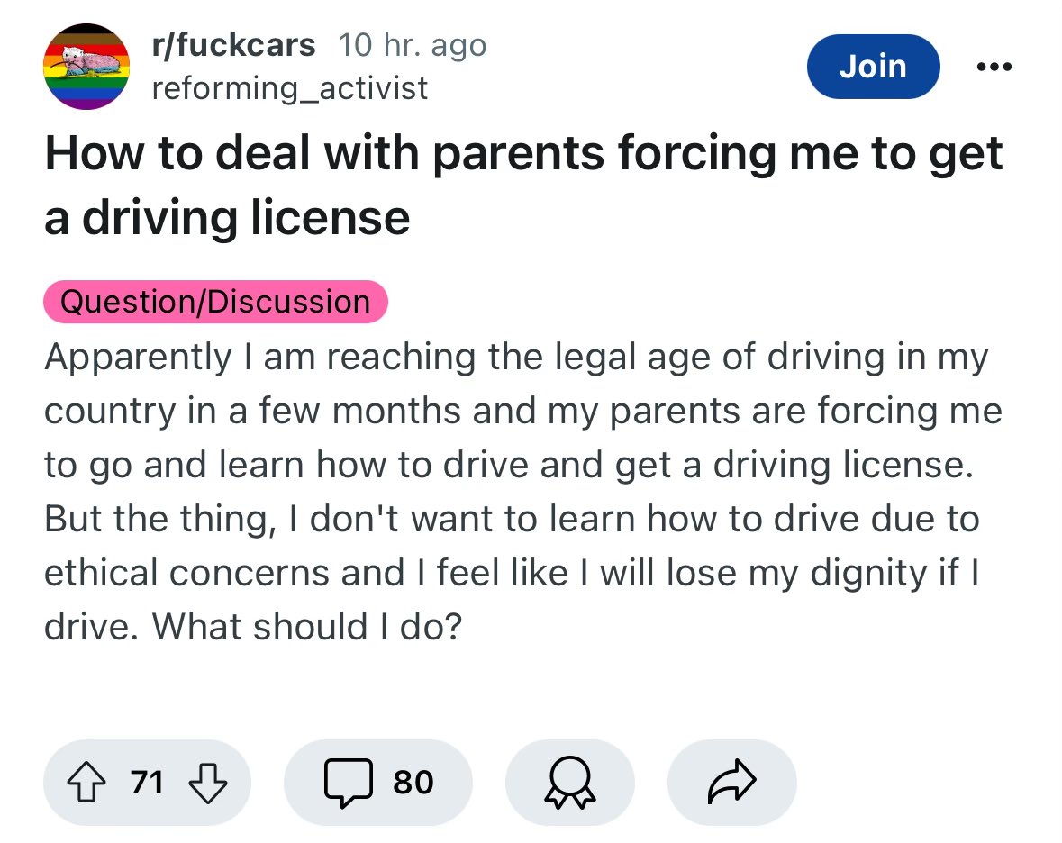 Insane Anti Car People tweet media