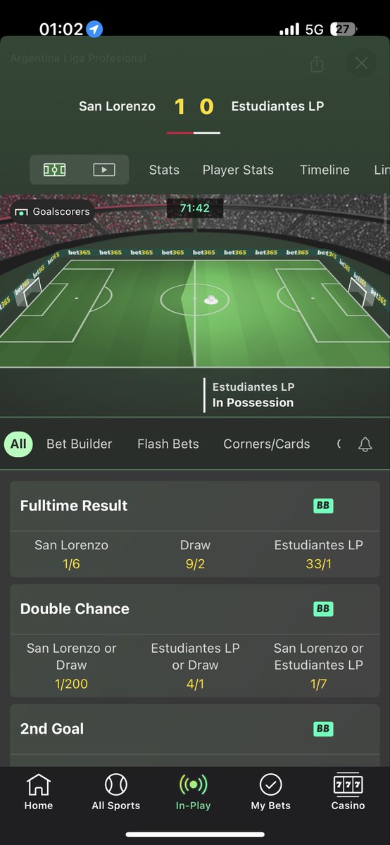 Miathom6652's tweet photo. Absolutely typical, a team beaten once in last 12 away game I do them to score one goal at odds of 1/4 just to add to acca and zero goals and a red card absolutely typical someone fucking take my phone off me this betting shit is so fucked https://t.co/SfobPQggfF