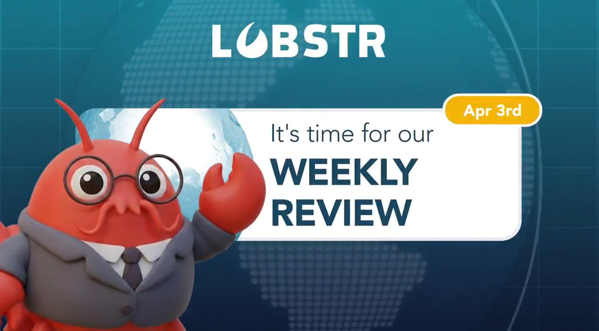 🐸 Happy Easter ✝️ 🙏 God Bless Everyone this Good Friday, April 3rd 🪙 Lobstr Stellar Blockchain Wallet Weekly Review 2026-04/03 with Evolving Updates as we navigate the “Golden Age” and explore “The Future of Finance” post Liberation Day, GENIUS Act, CLARITY Act, bill to ban a
