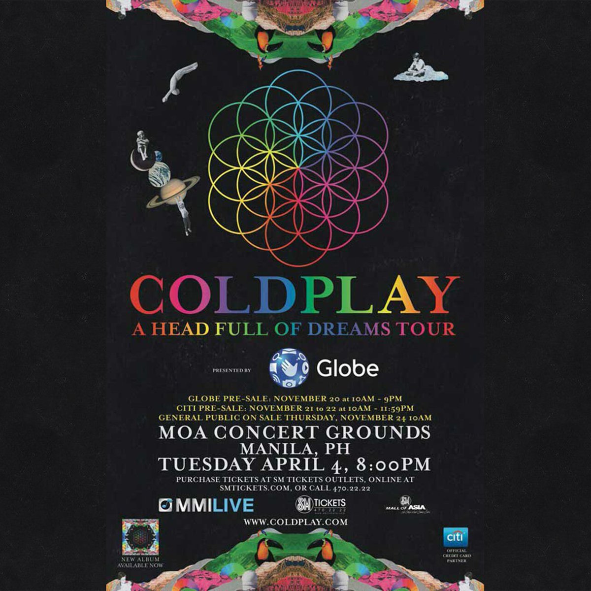 Coldplay Philippines tweet media