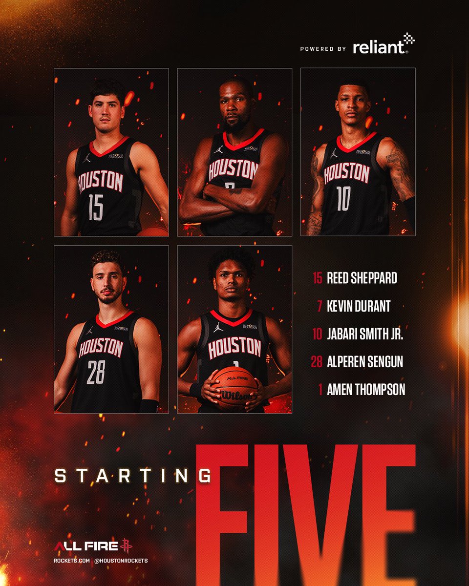 The five for tonight ✋
@ReliantEnergy