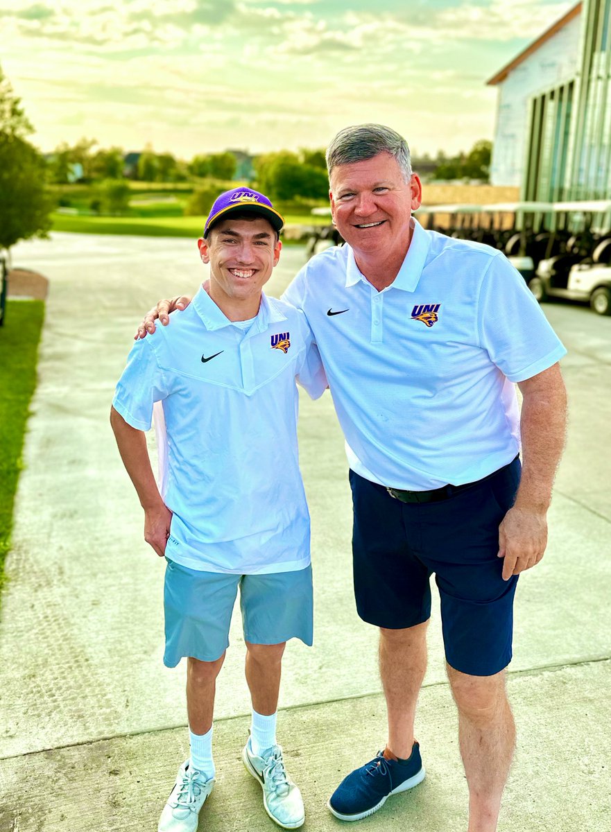 raycoletv's tweet image. It’s been awesome to see @jpollard_3 progress on the @UNImbb staff from student manager to video coordinator. Word has it that he’ll step up to an assistant coach role on new head coach Kyle Green’s staff. #Winner