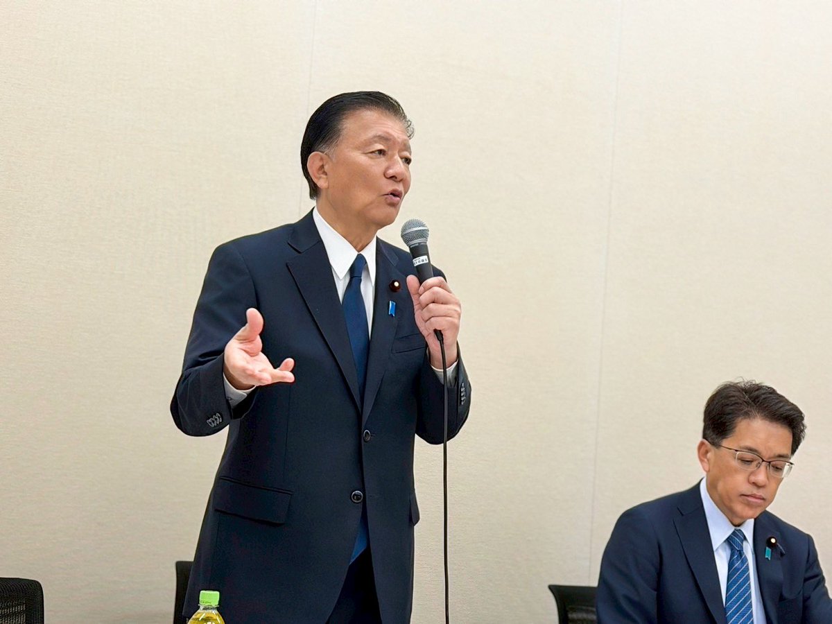 新藤　義孝 tweet media