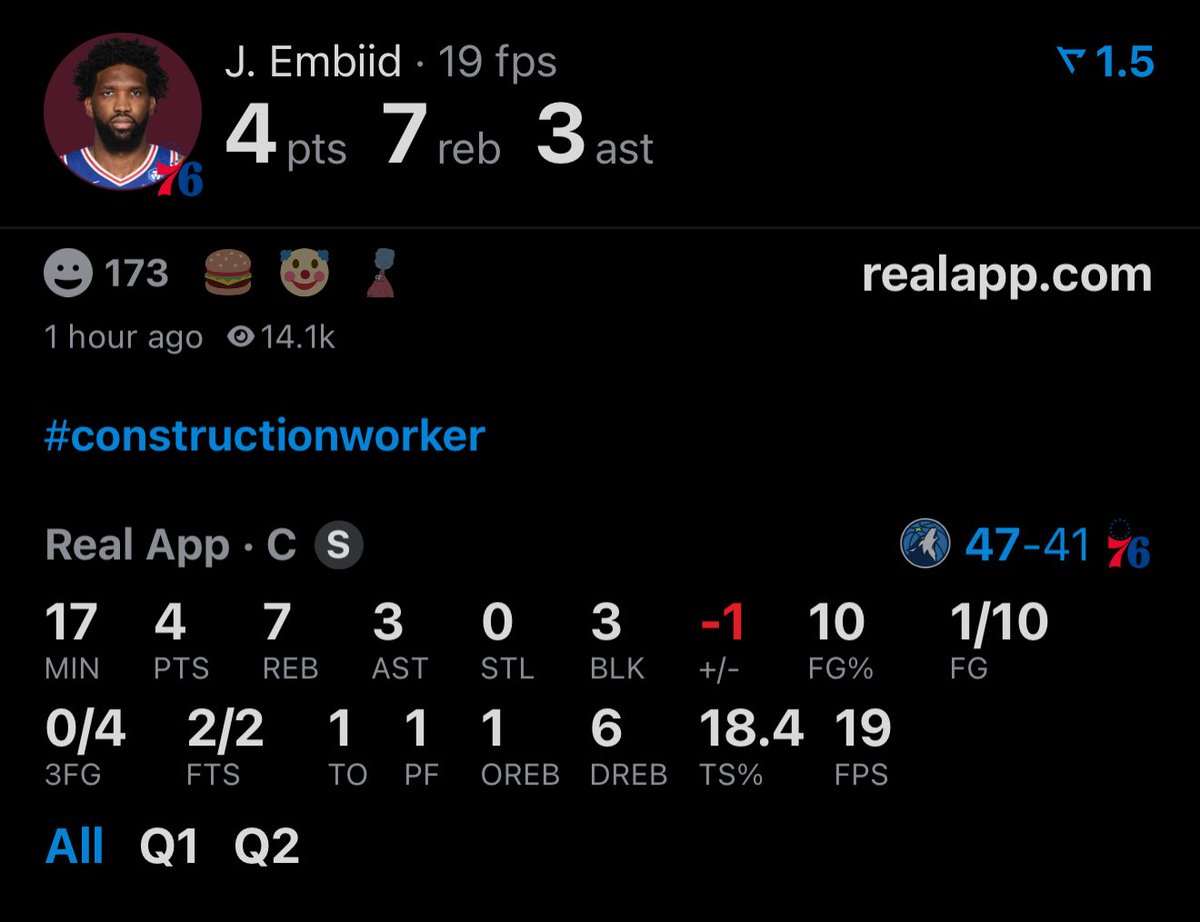 Real App tweet media