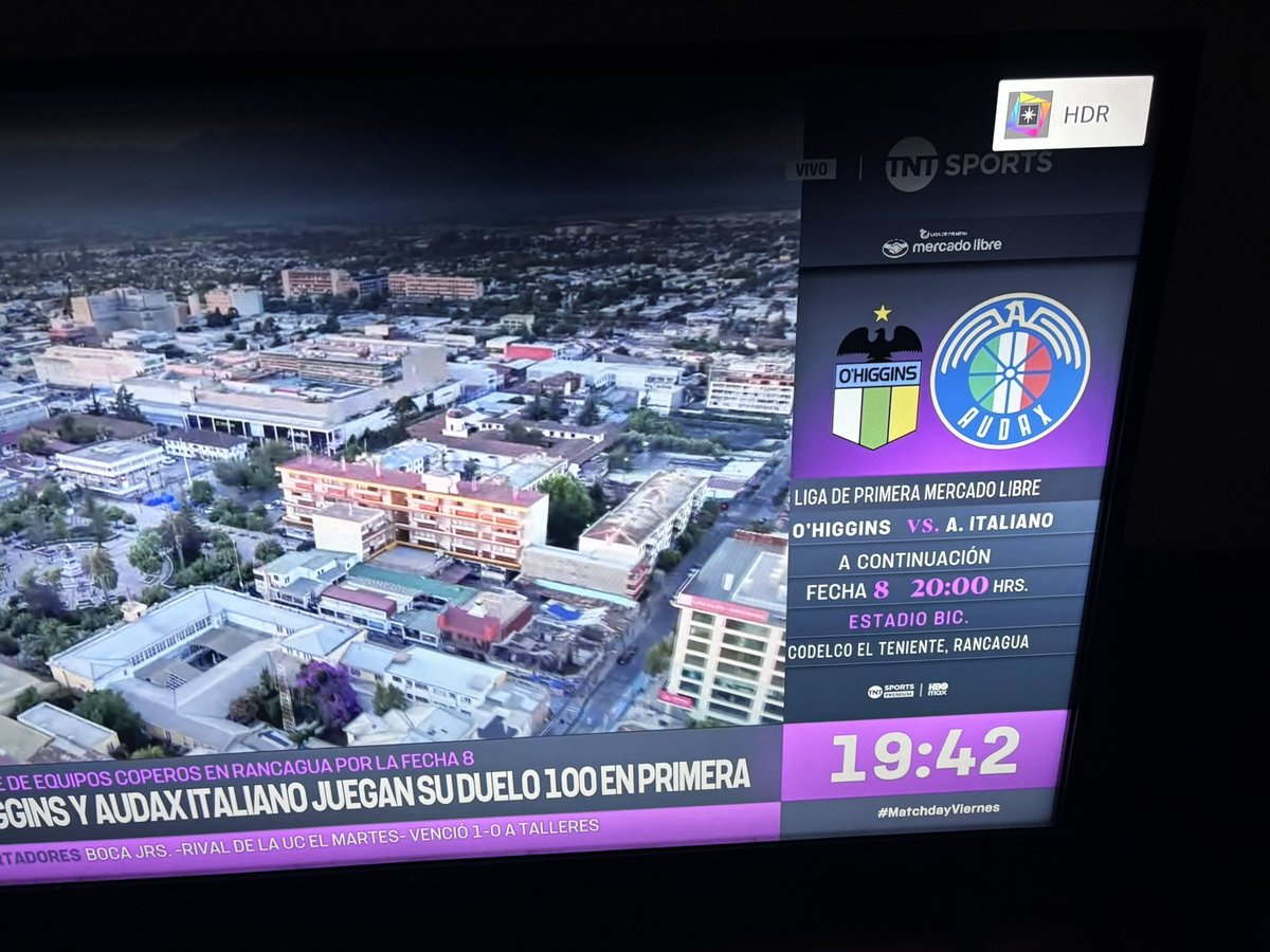 TribunaDeporOK's tweet image. EL DATO

En Chile, @TNTSportsCL dió inicio a las transmisiones de Liga de Primera con calidad HDR.

Así, mejora la experiencia visual de sus televidentes, con colores más vivos y mayor nitidez.

📷 @jsalaz_art