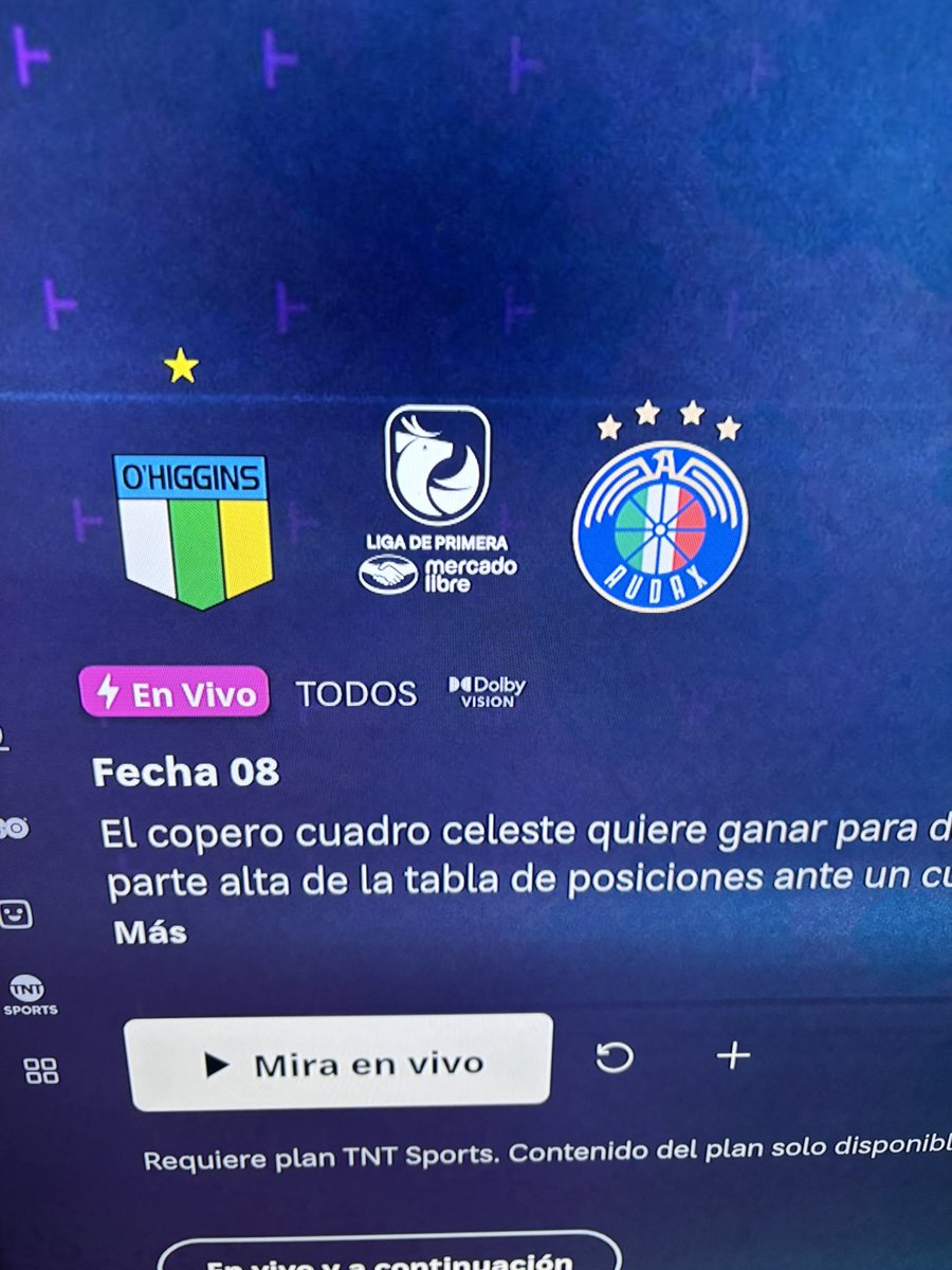 TribunaDeporOK's tweet image. EL DATO

En Chile, @TNTSportsCL dió inicio a las transmisiones de Liga de Primera con calidad HDR.

Así, mejora la experiencia visual de sus televidentes, con colores más vivos y mayor nitidez.

📷 @jsalaz_art