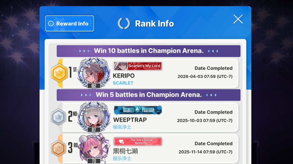 TehKeripo's tweet image. Nikke NA's Rank 1 PvPer~
youtube.com/watch?v=GzwGCc…
#NIKKE #pvp