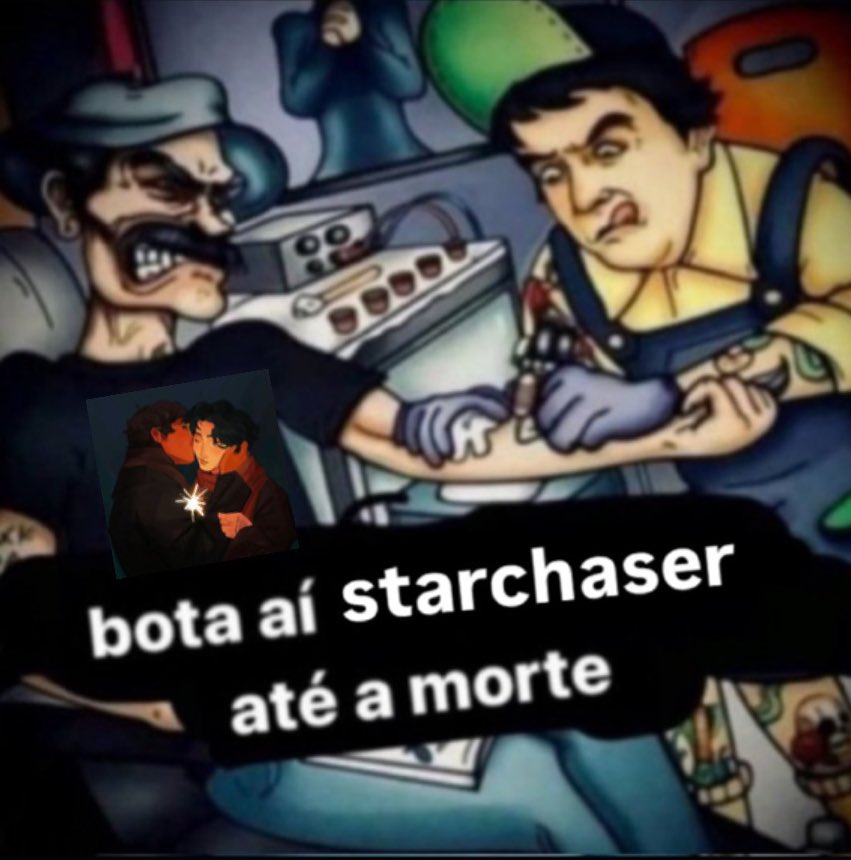 acervostarchase's tweet image. #starchaser até a morte!