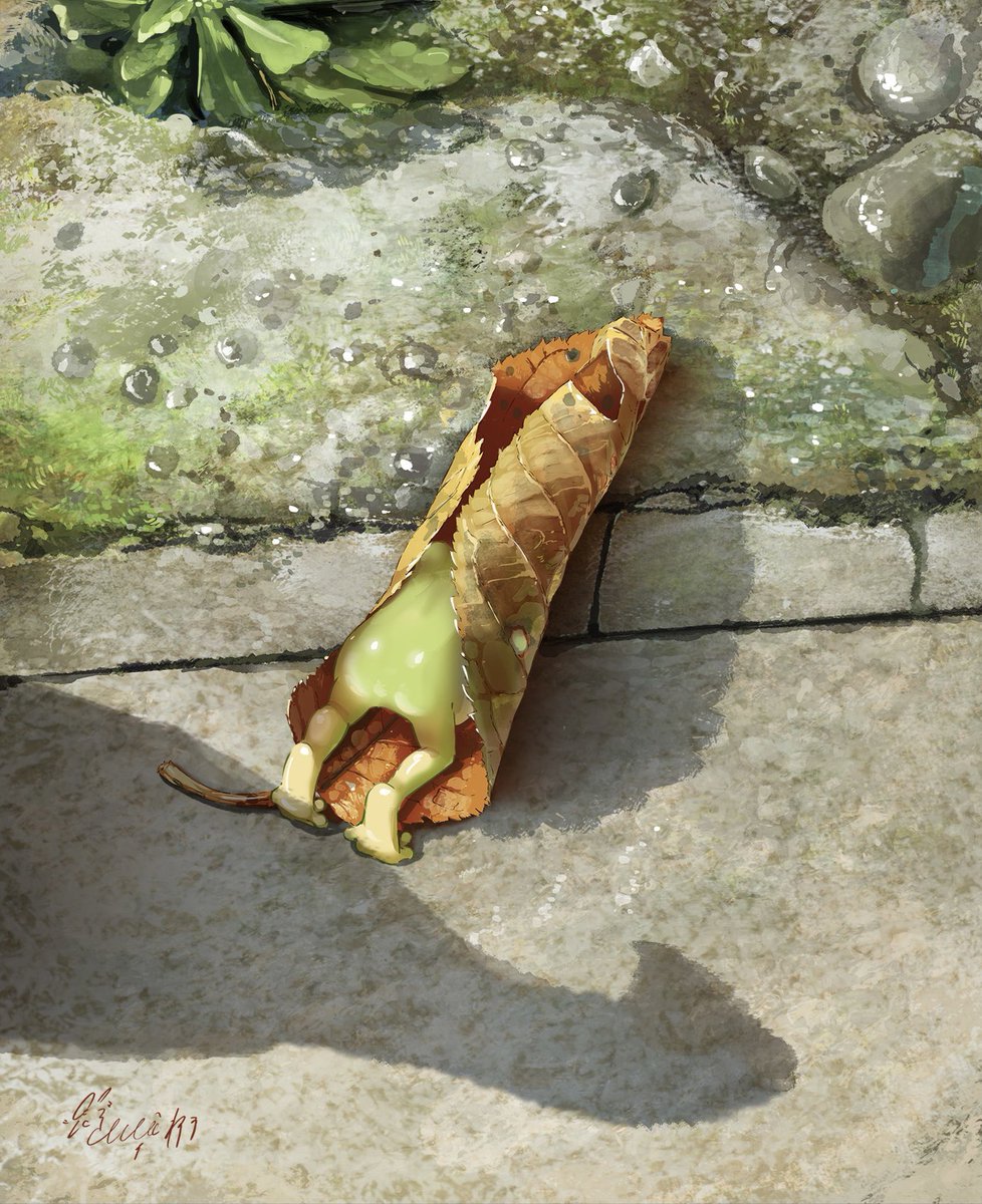 はち@まんぷくアートスタジオ/書籍『まんぷくかえるのおすそわけ』発売中 tweet media