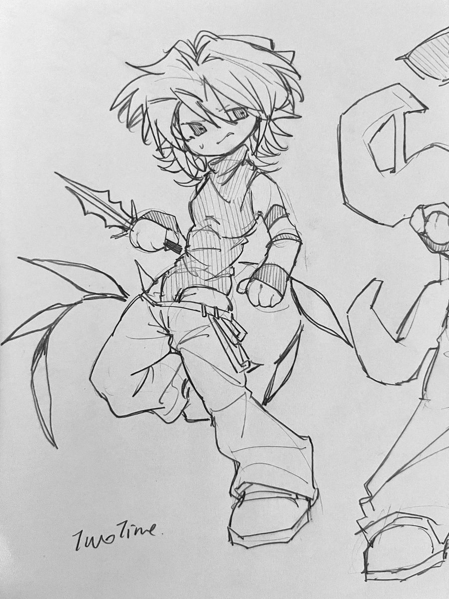 Two Time Design Rework Drawing We need more Twotime!#twotime