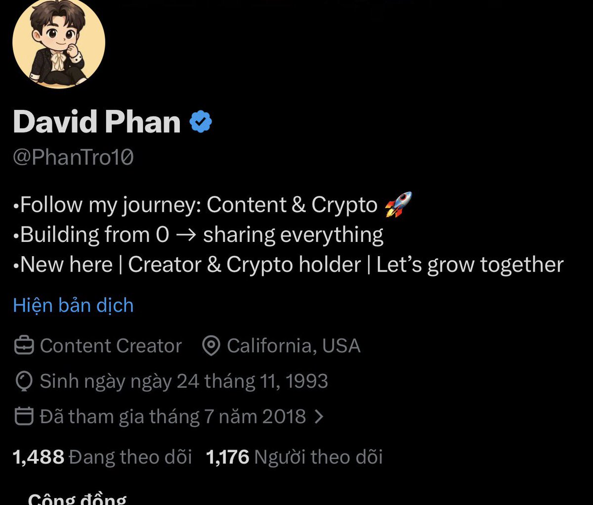 PhanTro10's tweet image. Day 7 of building myself from zero. Every step matters.
#Journey #LevelUp