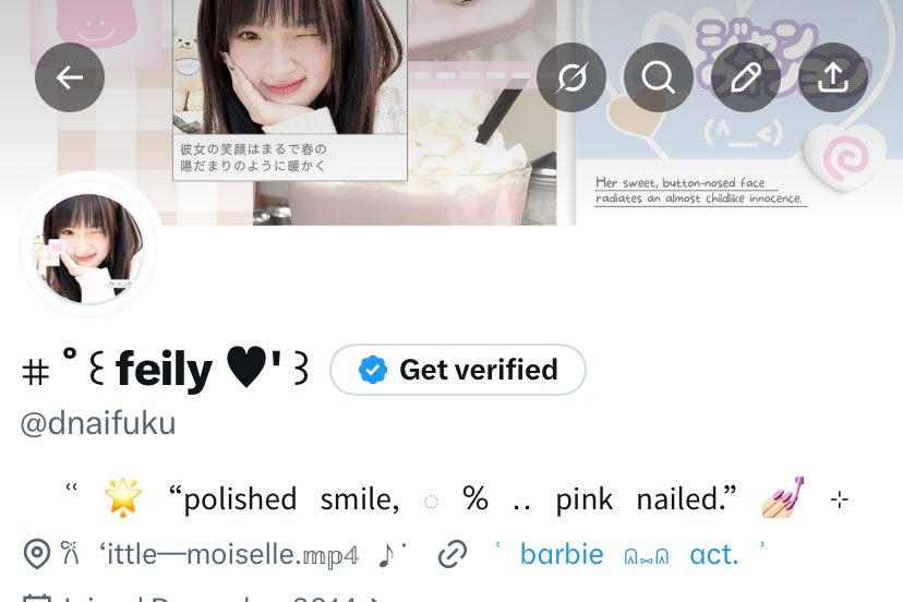 ࣪𓈒 ꒰‌ ৎ feily’s land ! ₊ 🎀 tweet media