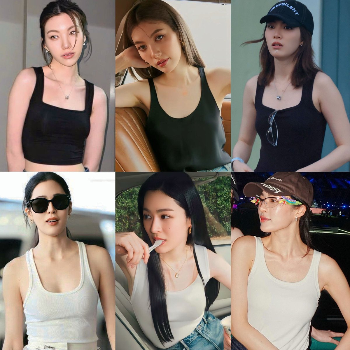 zjblinkJKR's tweet photo. #LingOrm in black and white tank top is the hottest 🥵 https://t.co/rhAqILnwwK