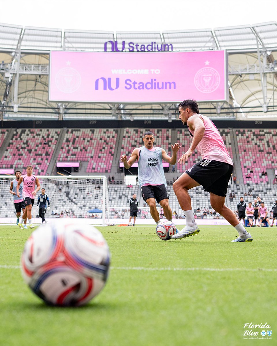InterMiamiCF's tweet photo. Yesterday set the tone. Tomorrow we bring it ⏳⚡️ https://t.co/TAMvIxInzw