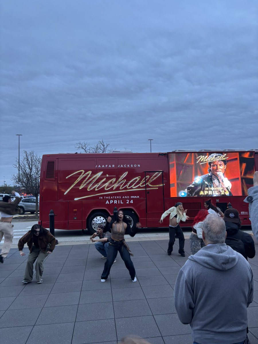 at our local mall! #MichaelMovie #MichaelMania