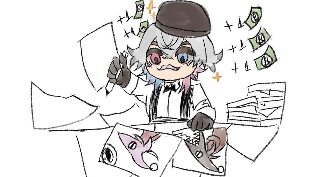 Gavis Bettel🎩HOLOSTARS EN tweet media