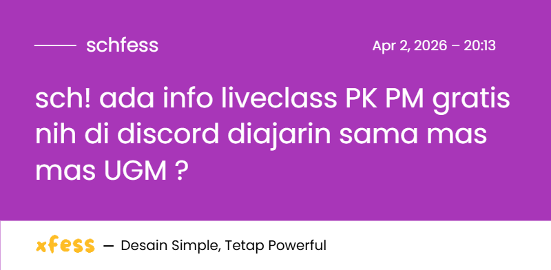 Schoolfess tweet media