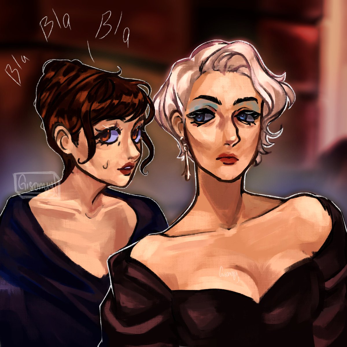 Gisomyy's tweet image. HI I love Meryl 
#devilwearsprada #fanartㅤㅤ