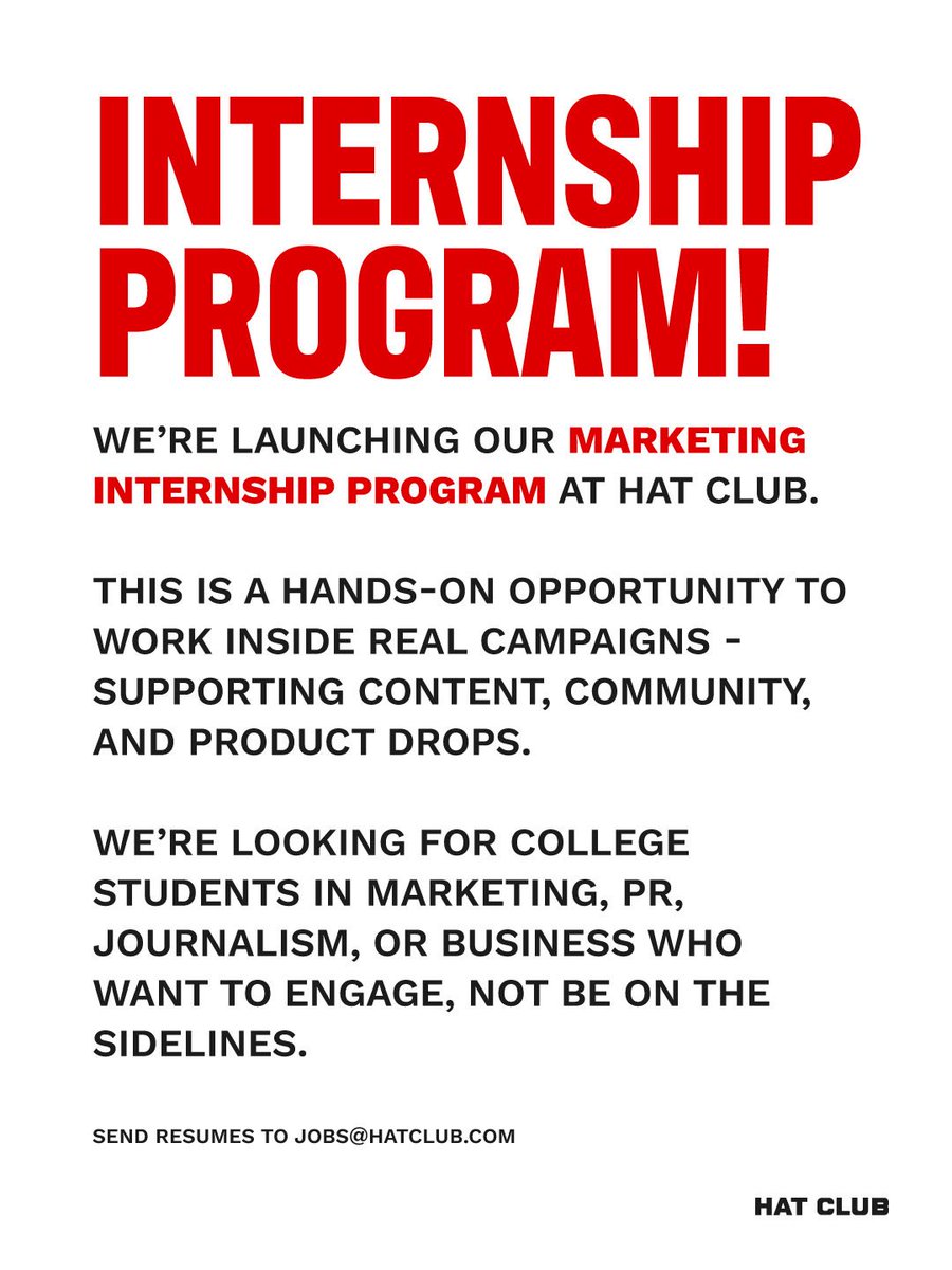 HAT CLUB tweet media