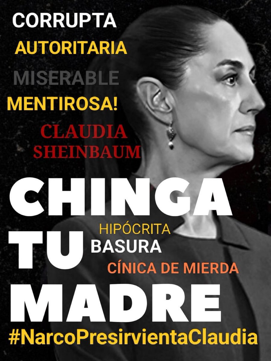alexxcorredor's tweet photo. @SimonLevyMx @Claudiashein @PPmerino Corrupta la presirvienta. https://t.co/riOEa5v6ey