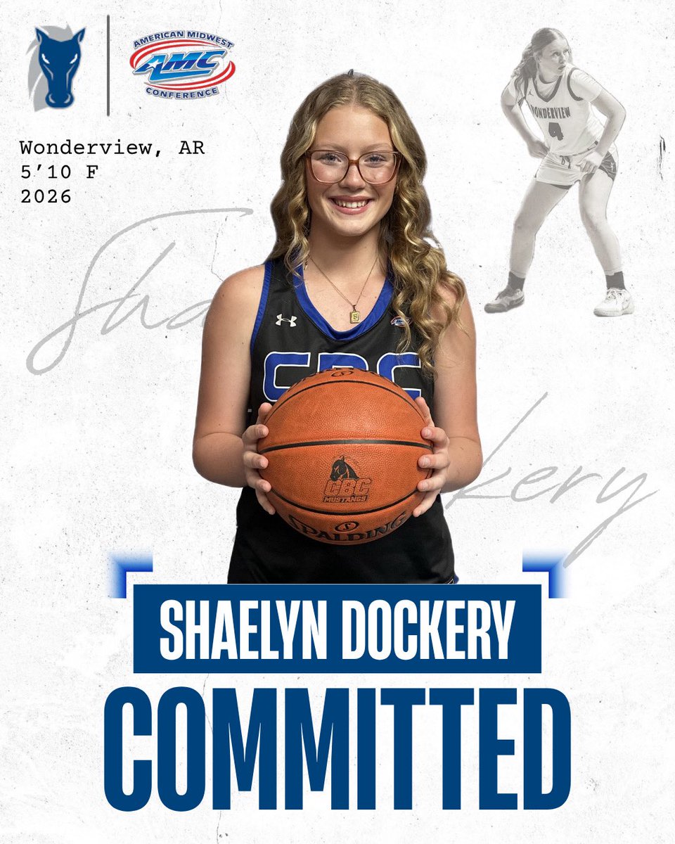 cbcwbball's tweet photo. COMMITTED❕
Please help us welcome our newest commitment, Shaelyn Dockery! After her visit, Shaelyn said, “I just fell so in love with the people and the environment!” She’s an All Conference player from Wonderview High School. 
Welcome home, Shaelyn!💙🤍 https://t.co/63fyycEtTp