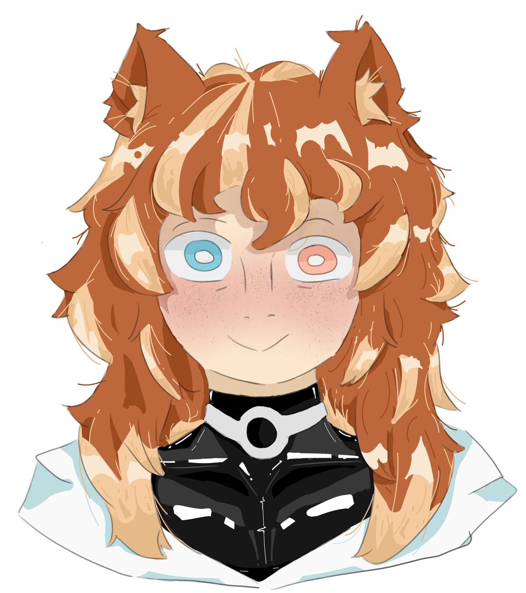 Here's @siddlthsusN's catboy with a variant ^^ I'm still practicing ...